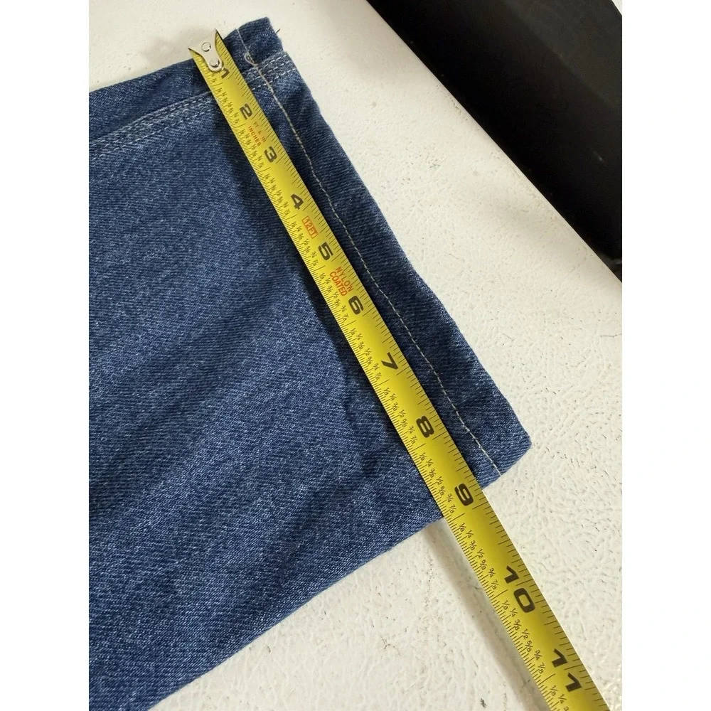 Texas Jeans Men's Carpenter USA Made Blue Denim Straight‎ Loose 40x32